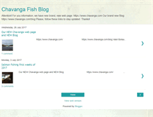 Tablet Screenshot of blog.chavanga.com